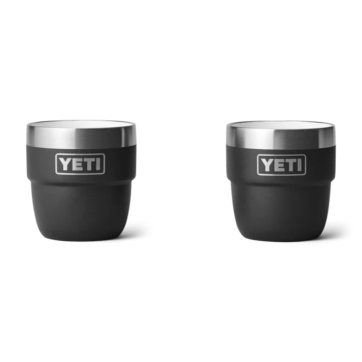 YETI Rambler 4 OZ (118ml) Stackable Espresso Cups - Black