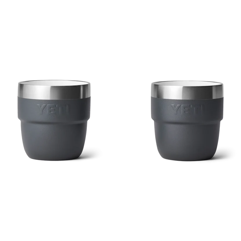 YETI Rambler 4 OZ (118ml) Stackable Espresso Cups - Charcoal YETI