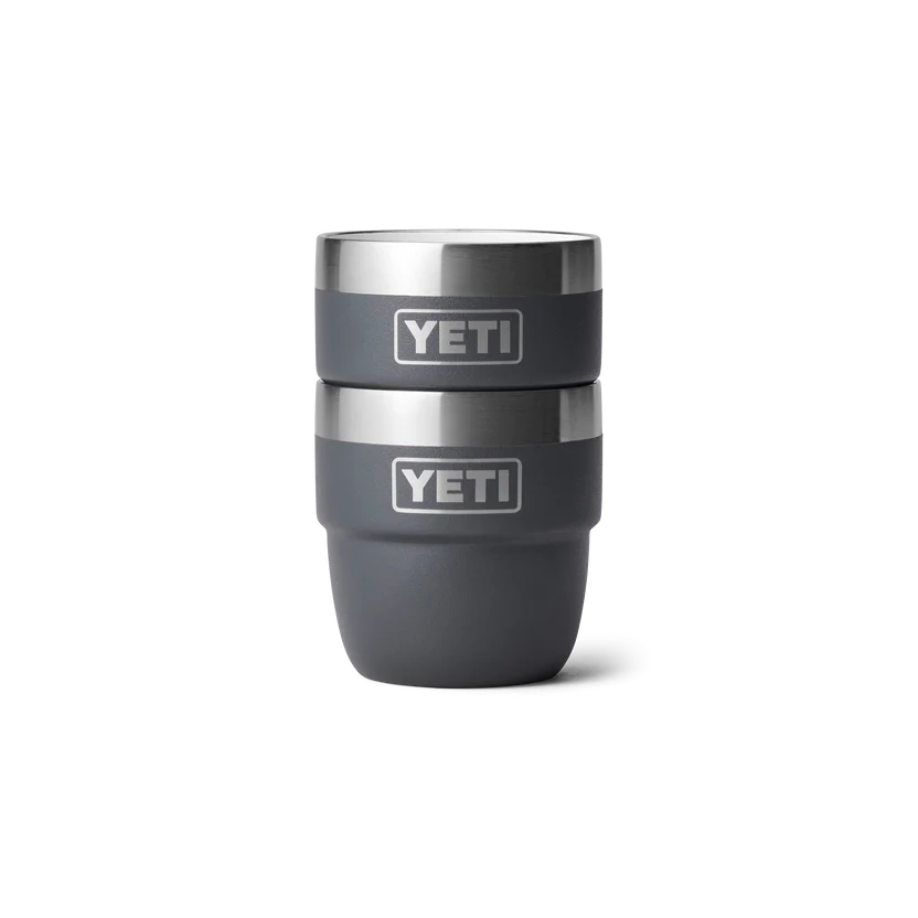 YETI Rambler 4 OZ (118ml) Stackable Espresso Cups - Charcoal YETI