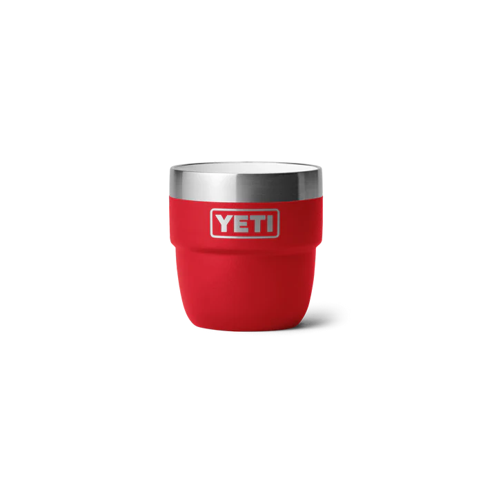 YETI Rambler 4 OZ (118ml) Stackable Espresso Cups - Rescue Red