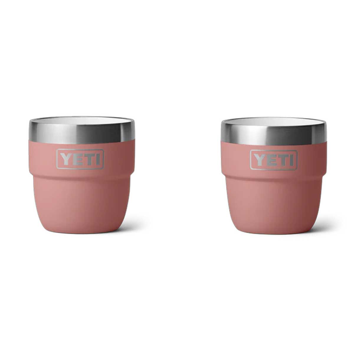 YETI Rambler 4 OZ (118ml) Stackable Espresso Cups - Sandstone Pink