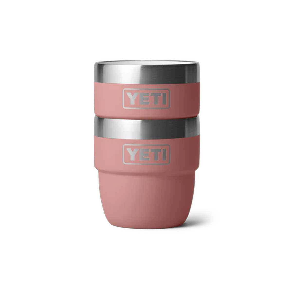 YETI Rambler 4 OZ (118ml) Stackable Espresso Cups - Sandstone Pink