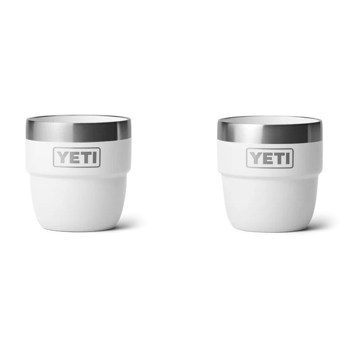 YETI Rambler 4 OZ (118ml) Stackable Espresso Cups - White