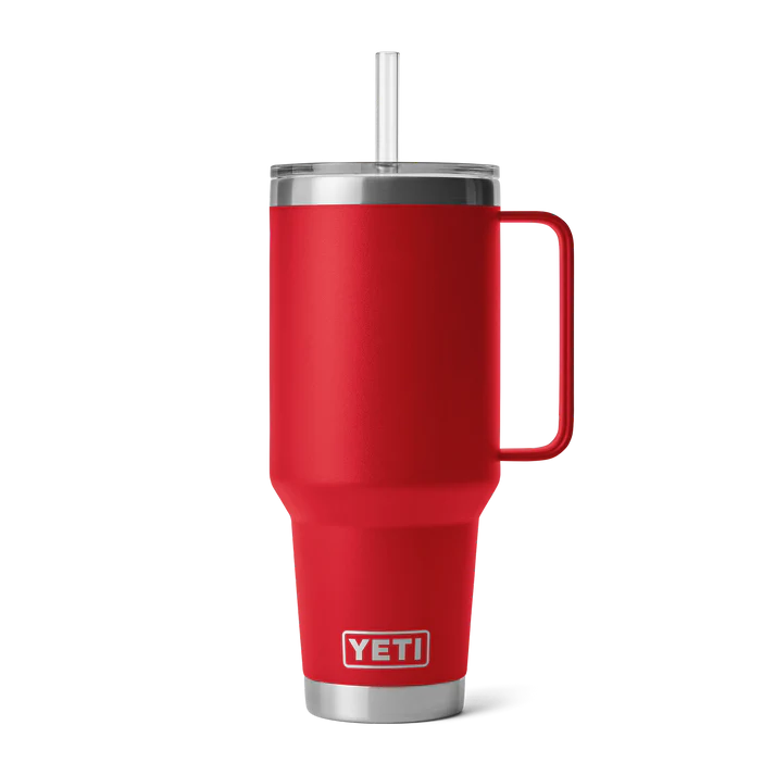 YETI Rambler 42 OZ (1242ml) Straw Mug With Straw Lid - Rescue Red