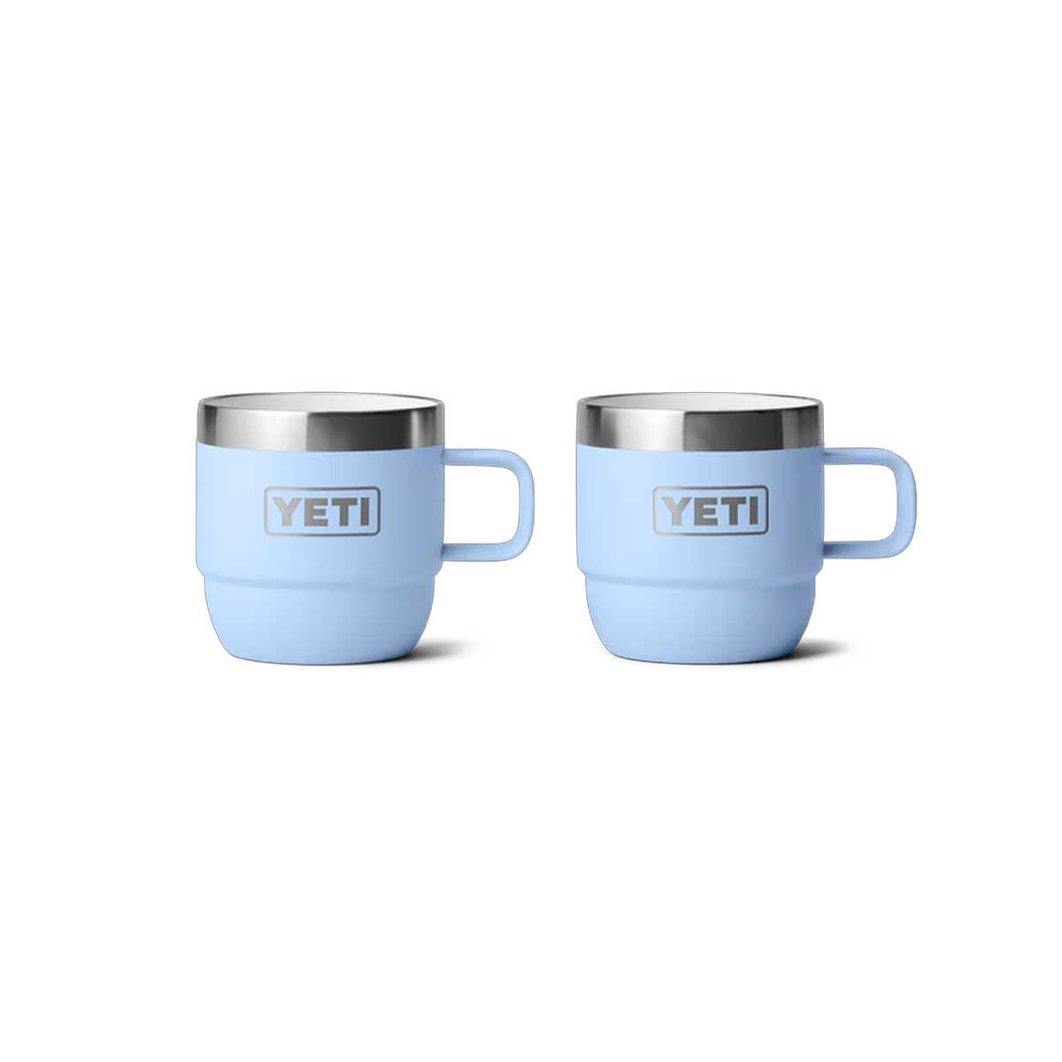 YETI Rambler 6 OZ (177ml) Stackable Espresso Mugs - Big Sky Blue