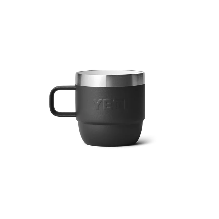 YETI Rambler 6 OZ (177ml) Stackable Espresso Mugs - Black
