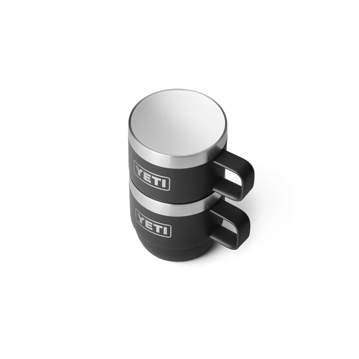 YETI Rambler 6 OZ (177ml) Stackable Espresso Mugs - Black