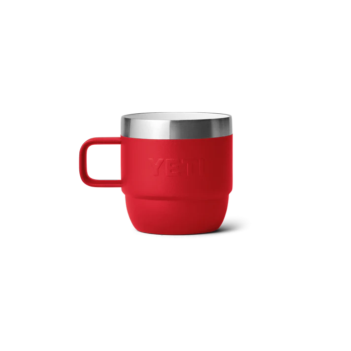 YETI Rambler 6 OZ (177ml) Stackable Espresso Mugs - Rescue Red