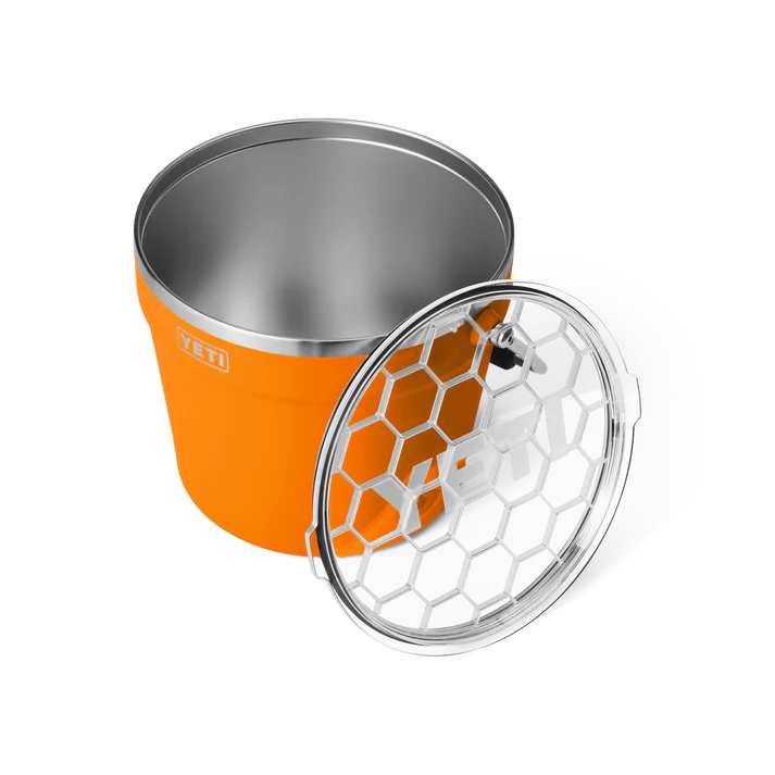 YETI Rambler 7.6L Beverage Bucket With Lid - King Crab