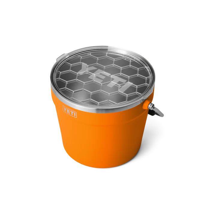 YETI Rambler 7.6L Beverage Bucket With Lid - King Crab
