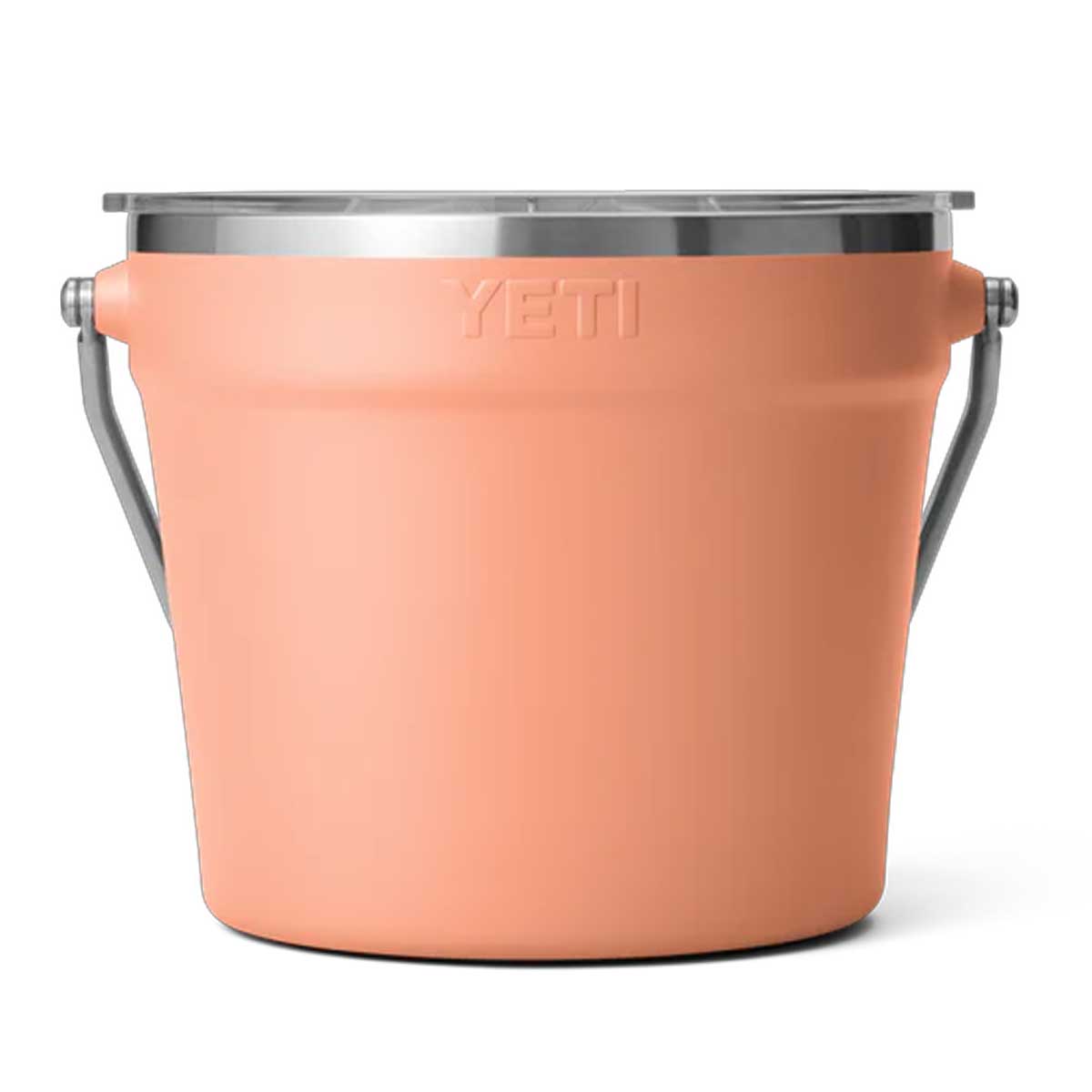 YETI Rambler 7.6L Beverage Bucket With Lid - Lowcountry Peach