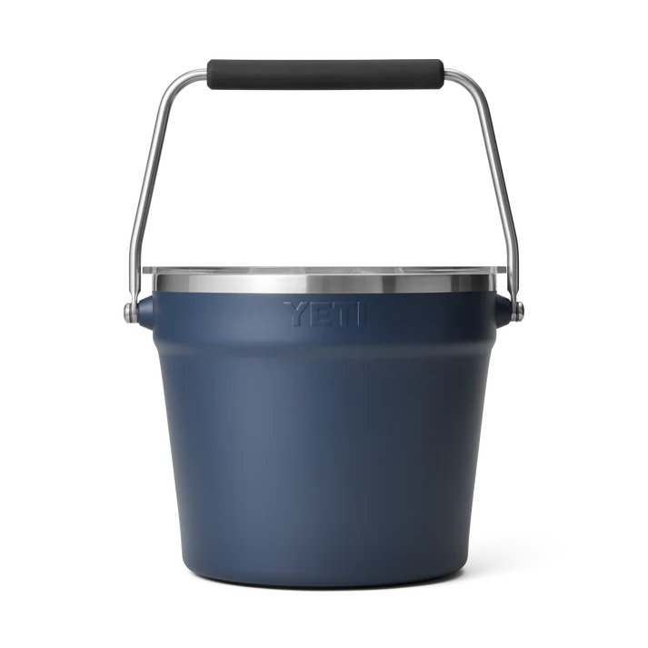 YETI Rambler 7.6L Beverage Bucket With Lid - Navy