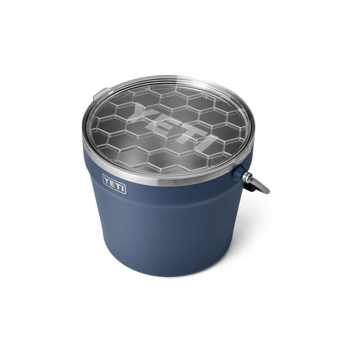 YETI Rambler 7.6L Beverage Bucket With Lid - Navy