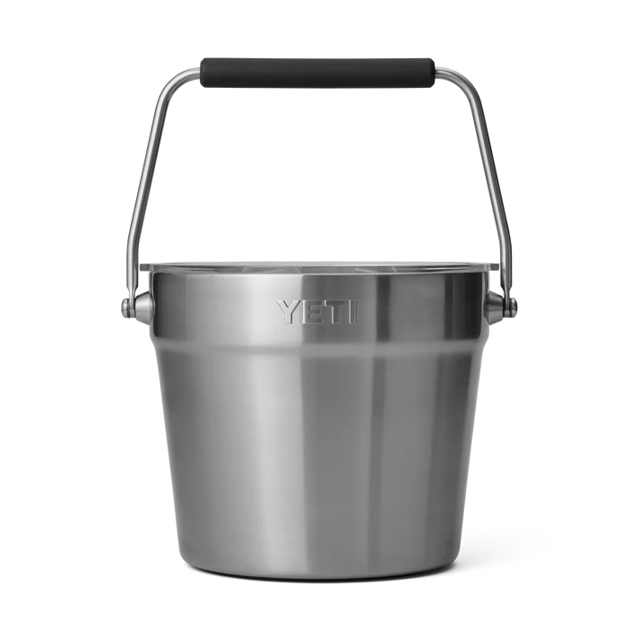 YETI Rambler 7.6L Beverage Bucket With Lid - Stainless Steel