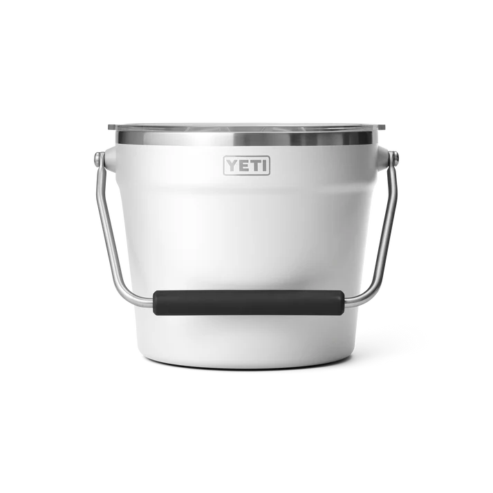 YETI Rambler 7.6L Beverage Bucket With Lid - White