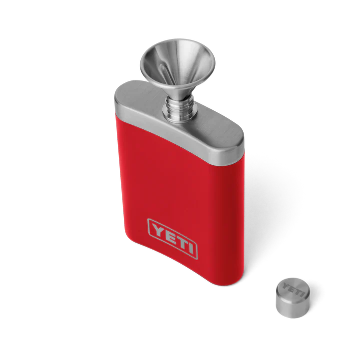 YETI Rambler 7 OZ Flask - Rescue Red