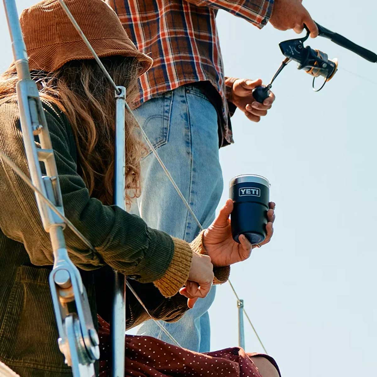 YETI Rambler 8 OZ (237ml) Stackable Cup With Magslider Lid - Navy