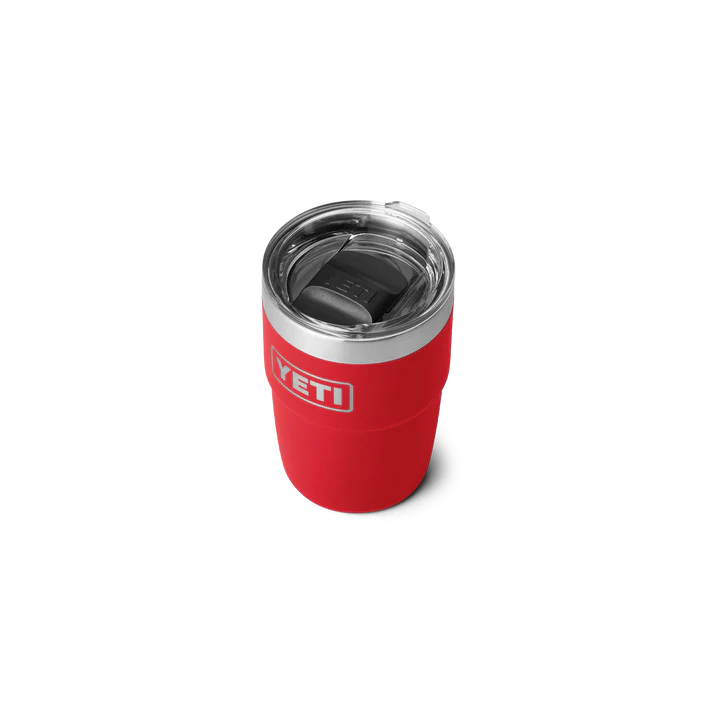 YETI Rambler 8 OZ (237ml) Stackable Cup With Magslider Lid - Rescue Red