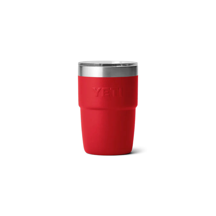 YETI Rambler 8 OZ (237ml) Stackable Cup With Magslider Lid - Rescue Red