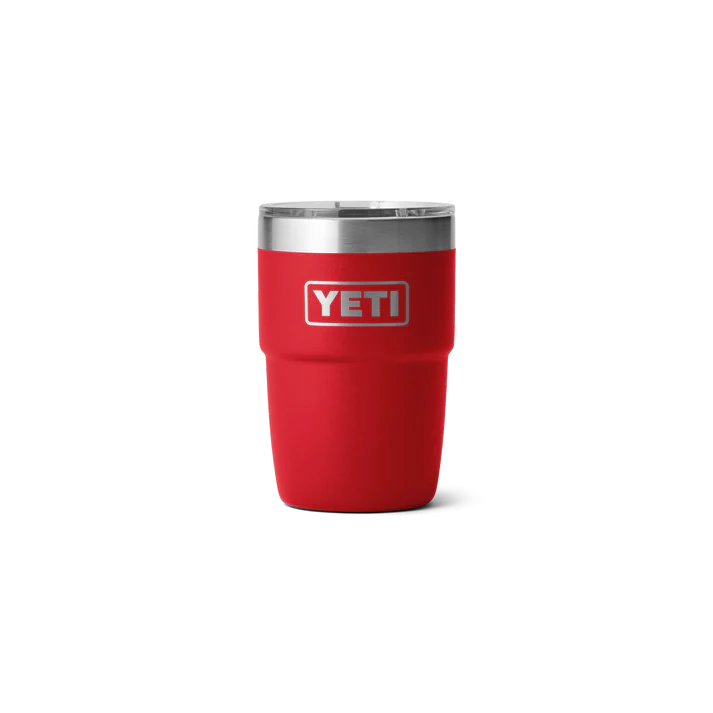 YETI Rambler 8 OZ (237ml) Stackable Cup With Magslider Lid - Rescue Red