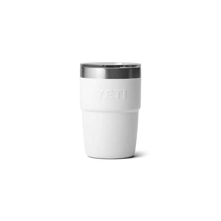 YETI Rambler 8 OZ (237ml) Stackable Cup With Magslider Lid - White