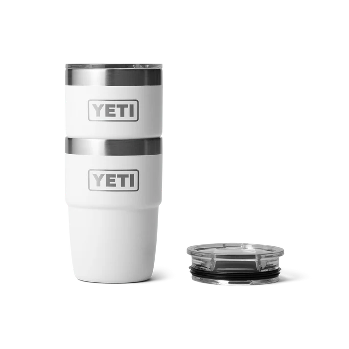 YETI Rambler 8 OZ (237ml) Stackable Cup With Magslider Lid - White