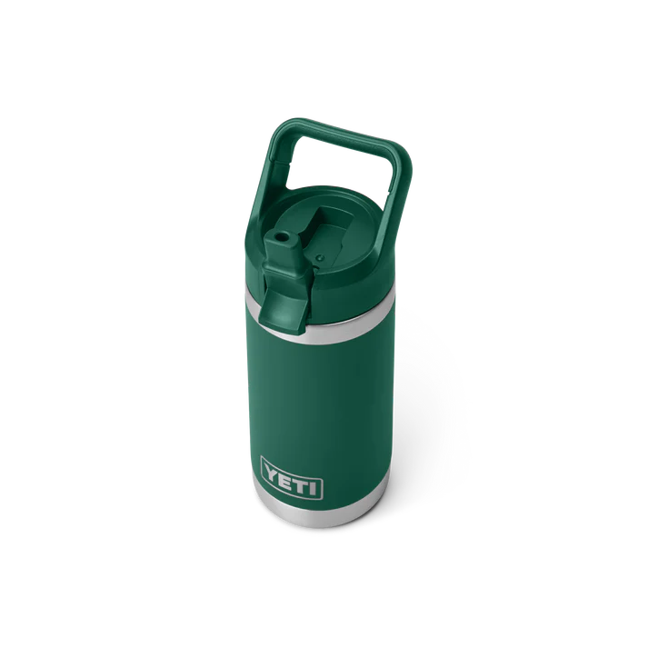 YETI Rambler JR 12 OZ (354ml) Kids Bottle With Straw Cap - Black Forest Green