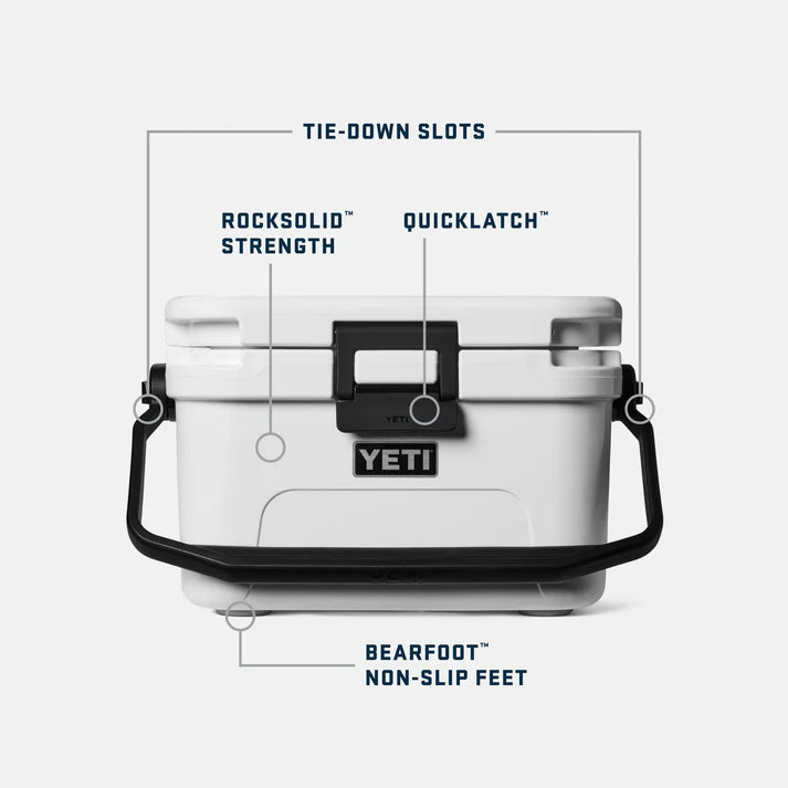 YETI Roadie 8 Cooler Box – White