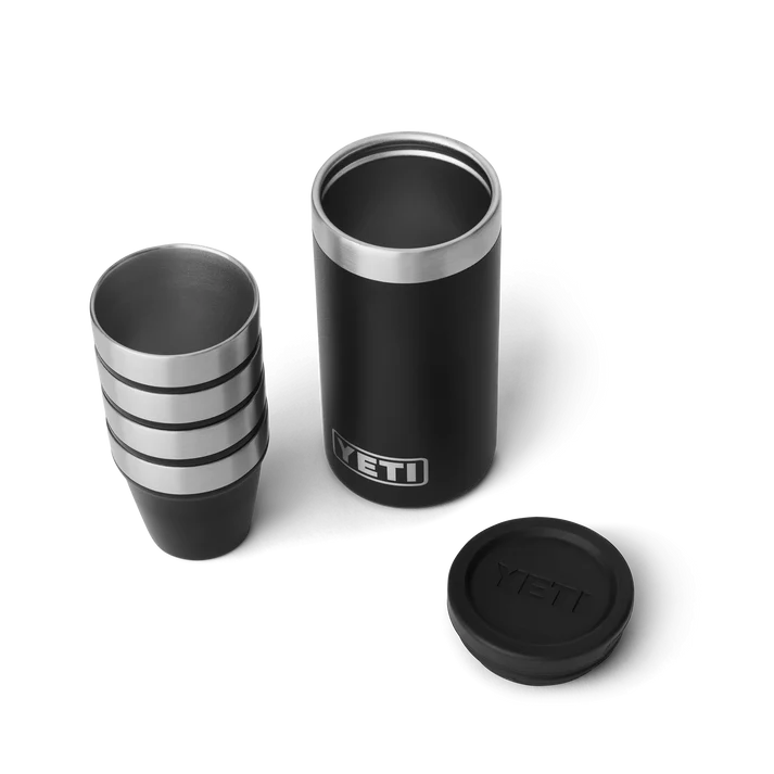 YETI Shot Glasses With Carrying Case - Black