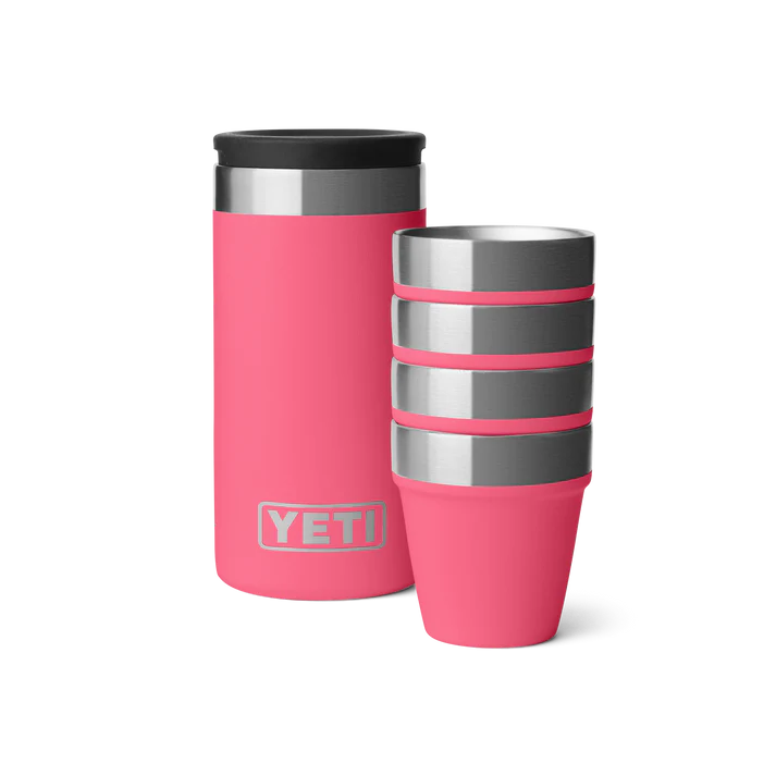 YETI Shot Glasses With Carrying Case - Tropical Pink
