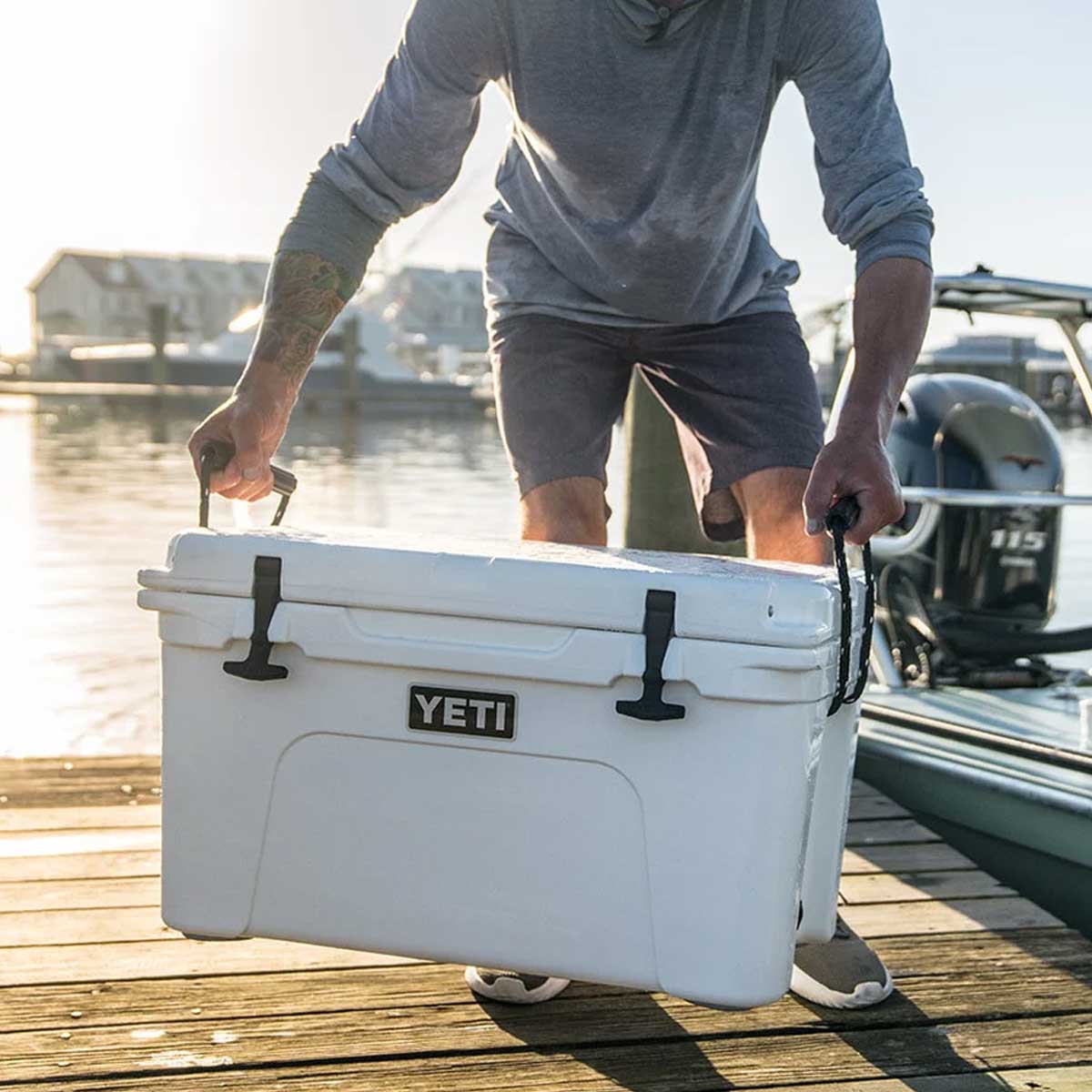 YETI Tundra 45 Heavy Duty Cooler Box - White