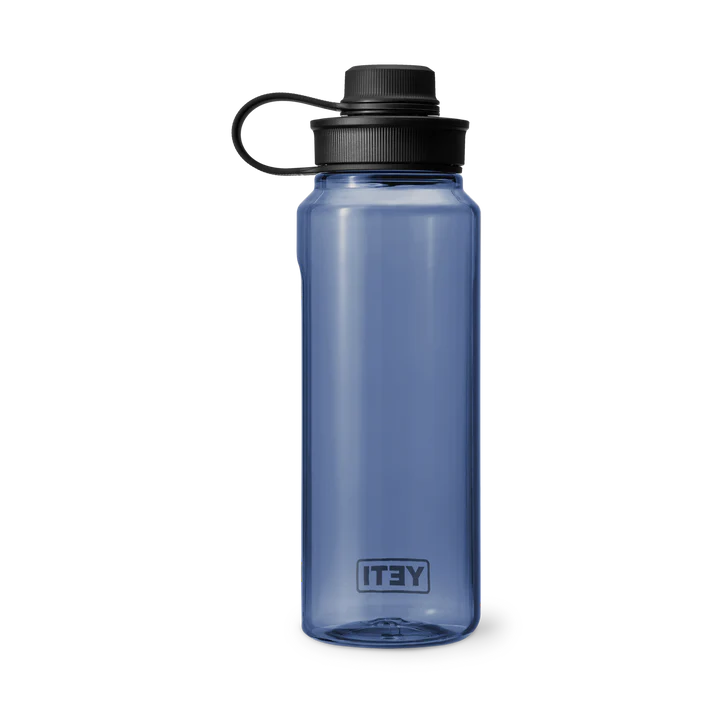 YETI Yonder 35 OZ (1 Litre) Water Bottle with Tether Cap - Navy