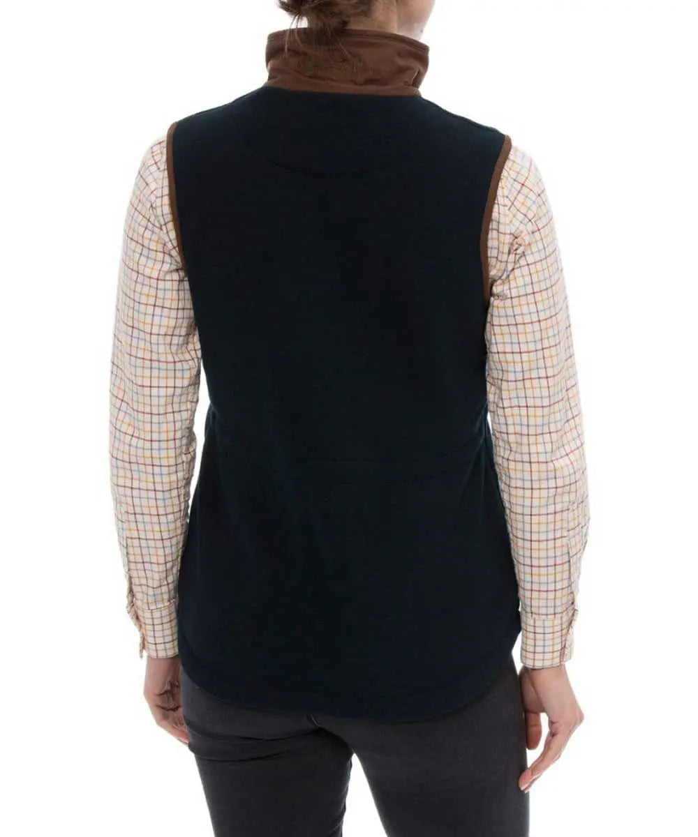 ALAN PAINE - Ladies Aylsham Fleece Gilet - Dark Navy