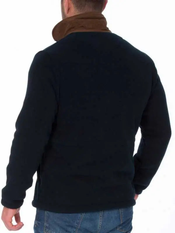 ALAN PAINE - Mens Aylsham Fleece Jacket - Dark Navy