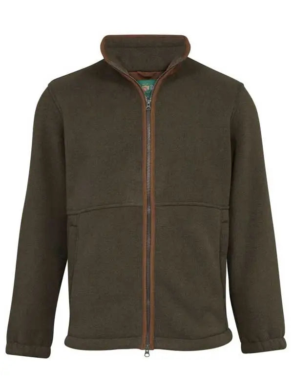 ALAN PAINE - Mens Aylsham Fleece Jacket - Green