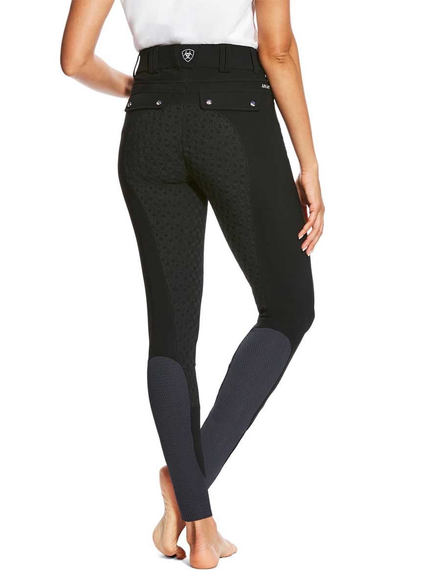 ARIAT Breeches - Womens Tri Factor Grip FS - Black