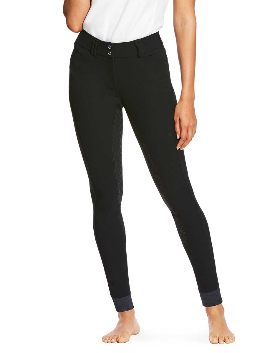 ARIAT Breeches - Womens Tri Factor Grip FS - Black