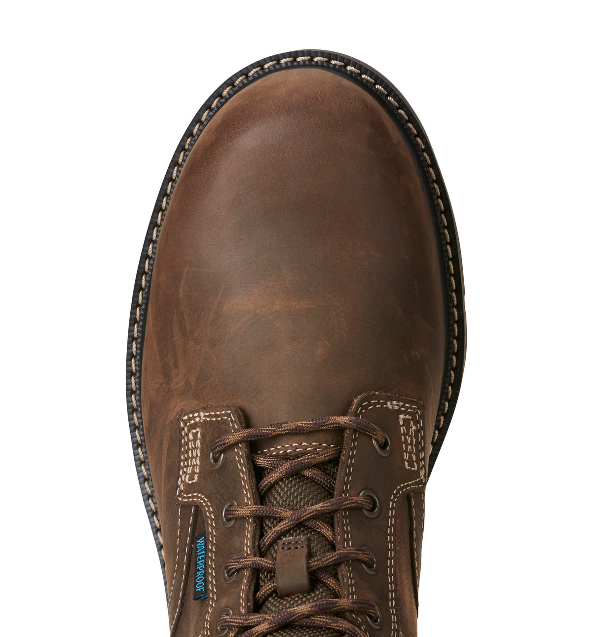 ARIAT Groundbreaker 6" Lace Work Boots - Mens H2O Steel Toe Cap