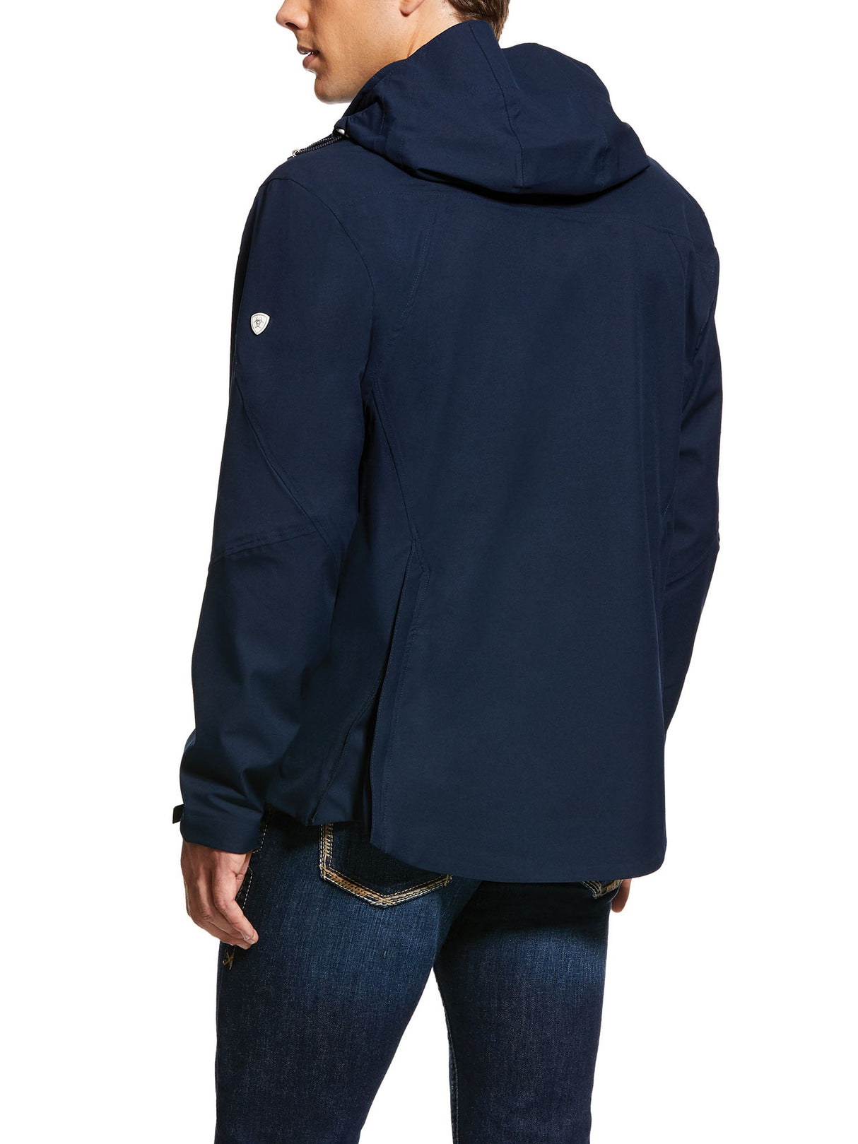 ARIAT Men's Coastal Waterproof Jacket - Navy Ariat