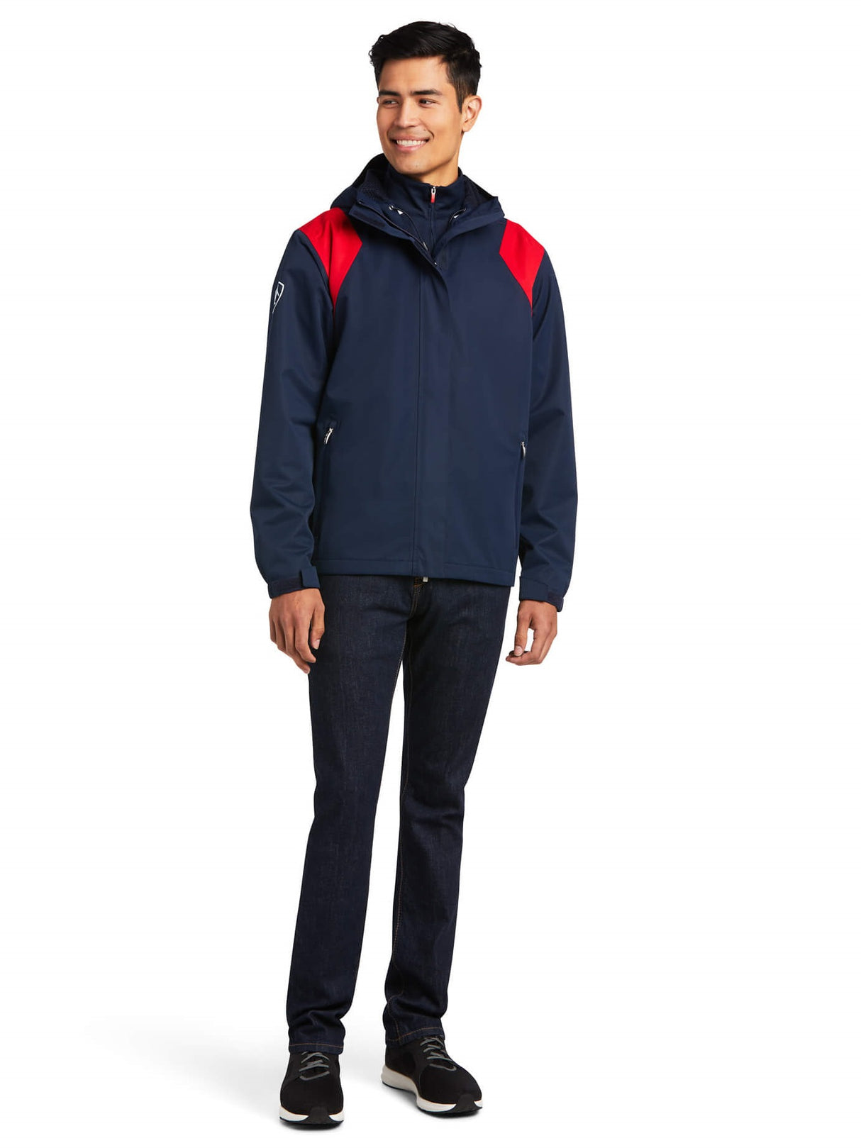 ARIAT Mens Spectator Waterproof Jacket - Team Navy Ariat