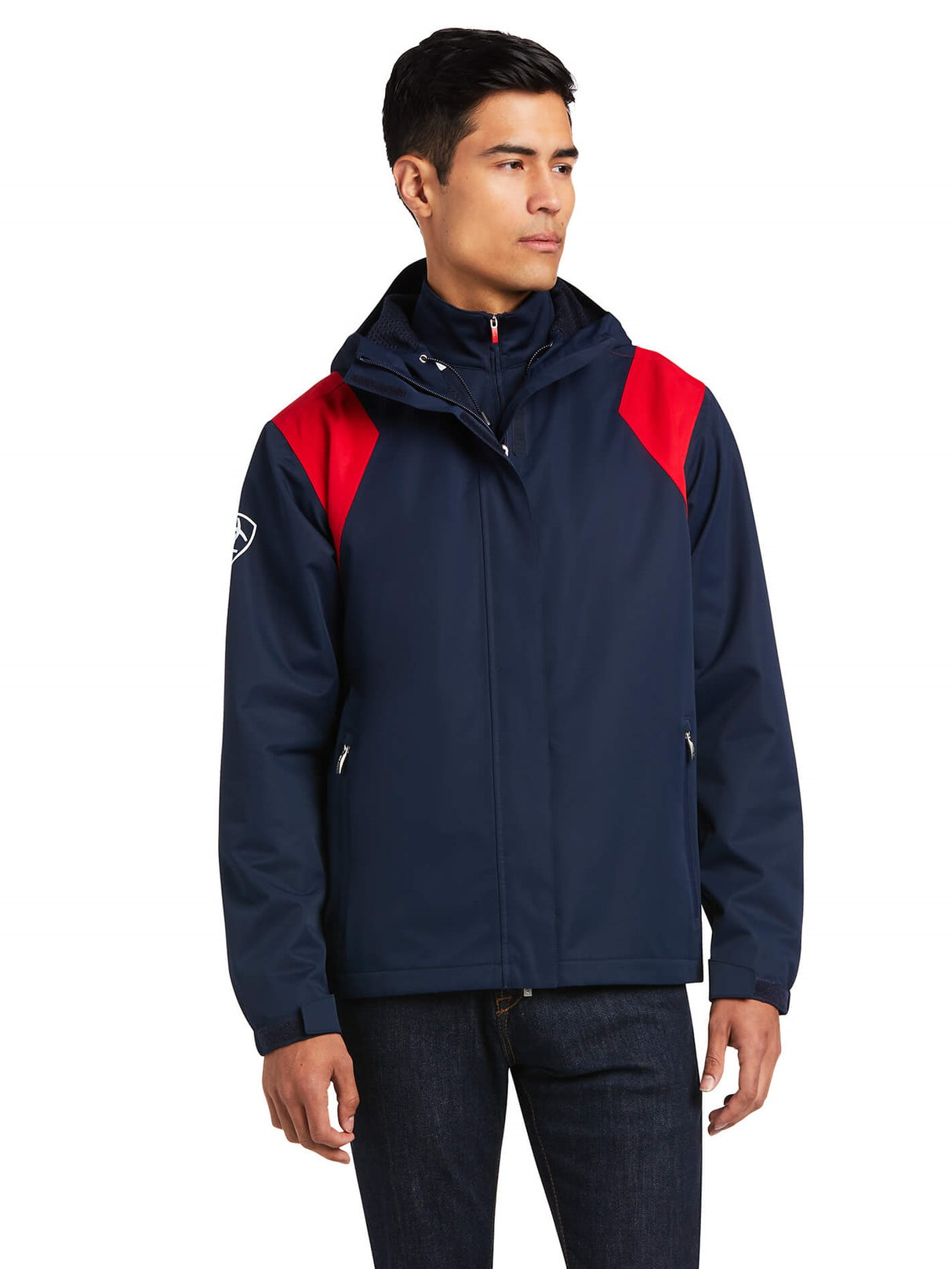 ARIAT Mens Spectator Waterproof Jacket - Team Navy Ariat