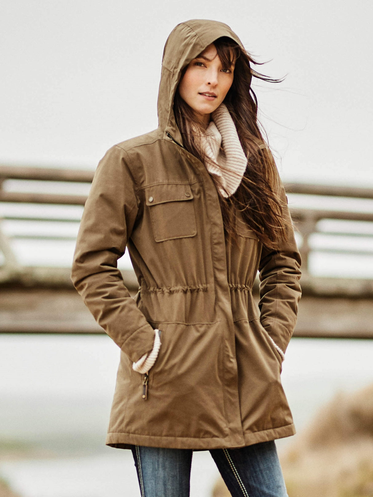 ARIAT Argentium Waterproof Insulated Parka Jacket - Women's - Earth
