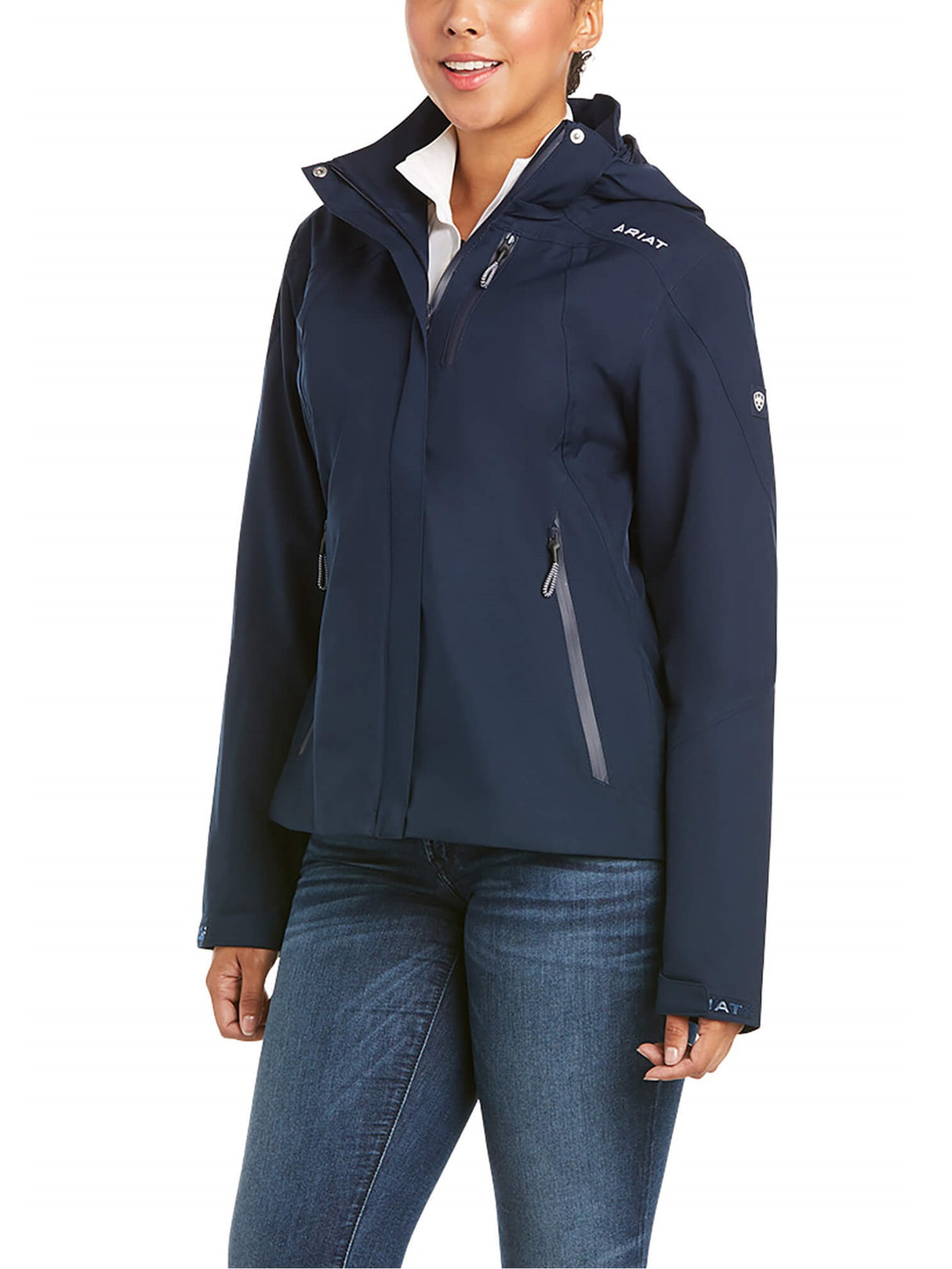 ARIAT Coastal Waterproof Jacket - Women's - Navy Ariat