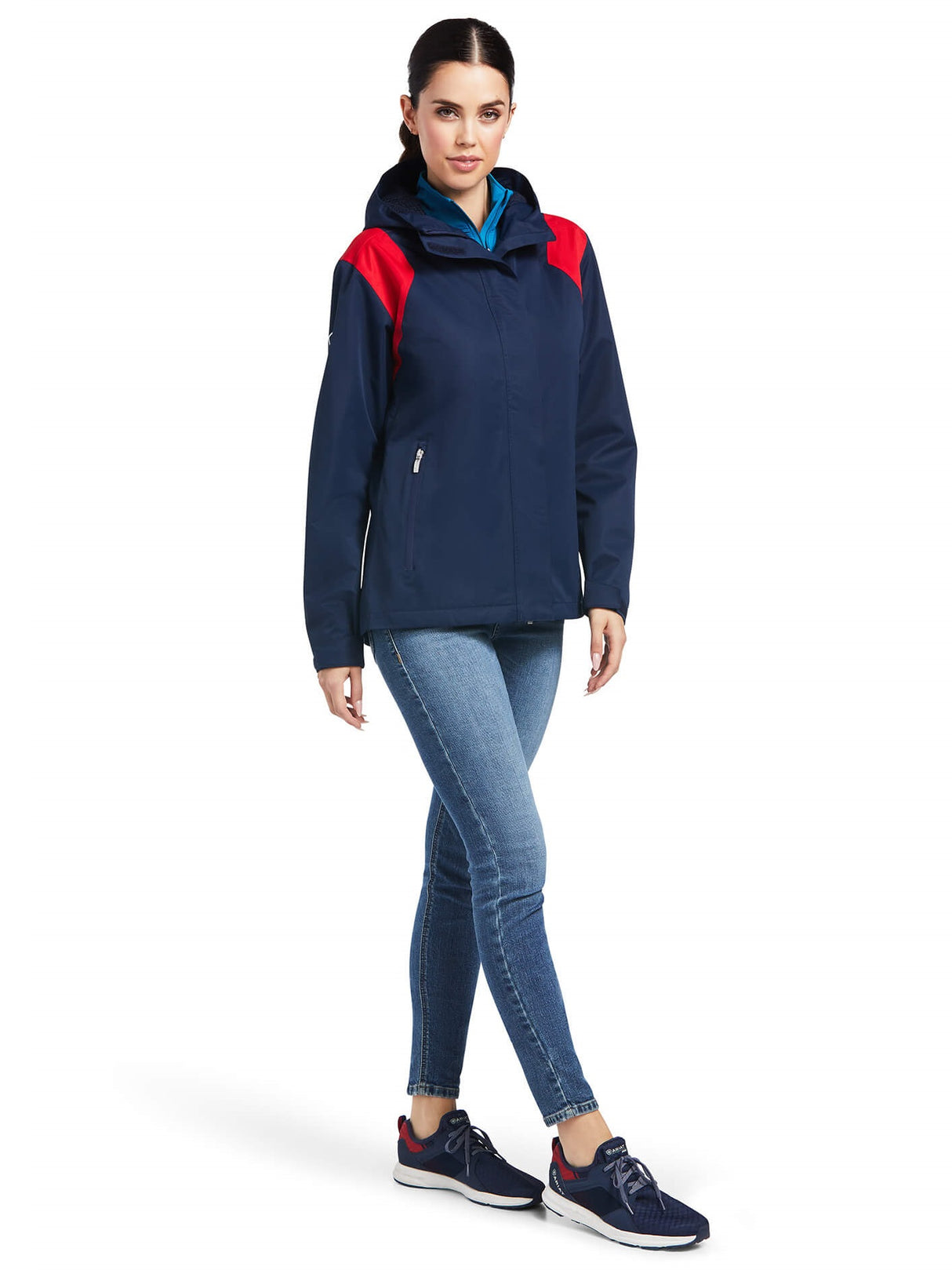 ARIAT Women's Spectator Waterproof Jacket - Team Navy Ariat