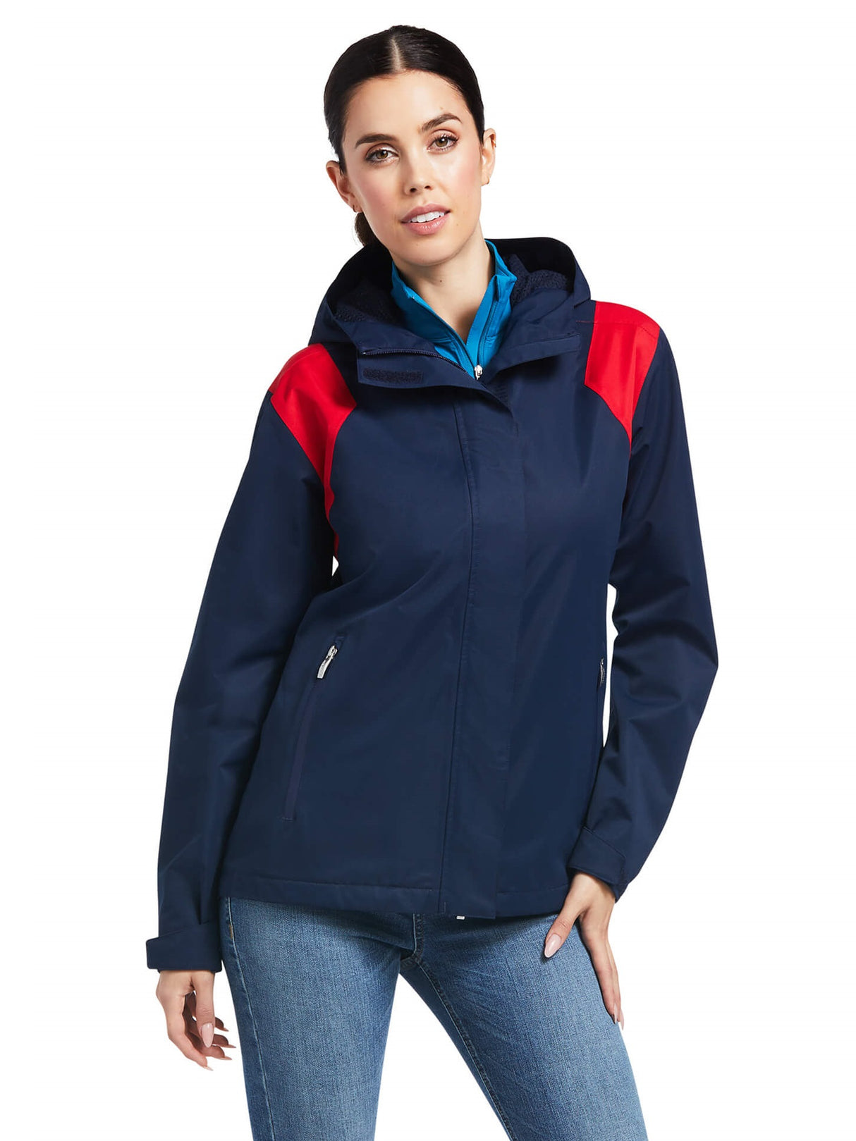 ARIAT Women's Spectator Waterproof Jacket - Team Navy Ariat