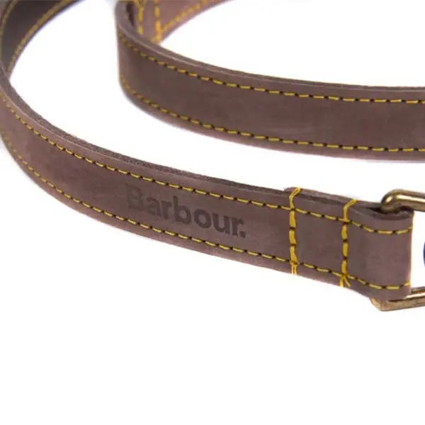 BARBOUR Dog Leather Lead - Brown