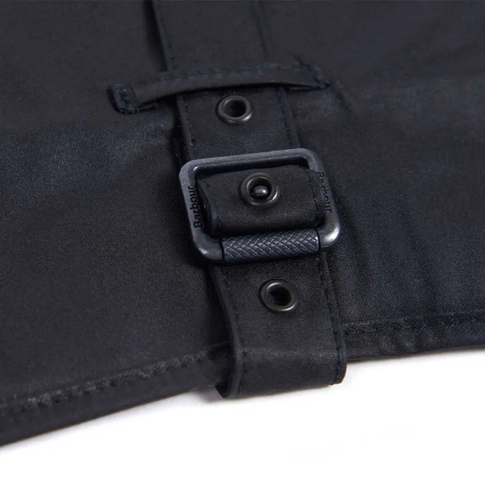 BARBOUR Matt Wax Dog Coat - Black