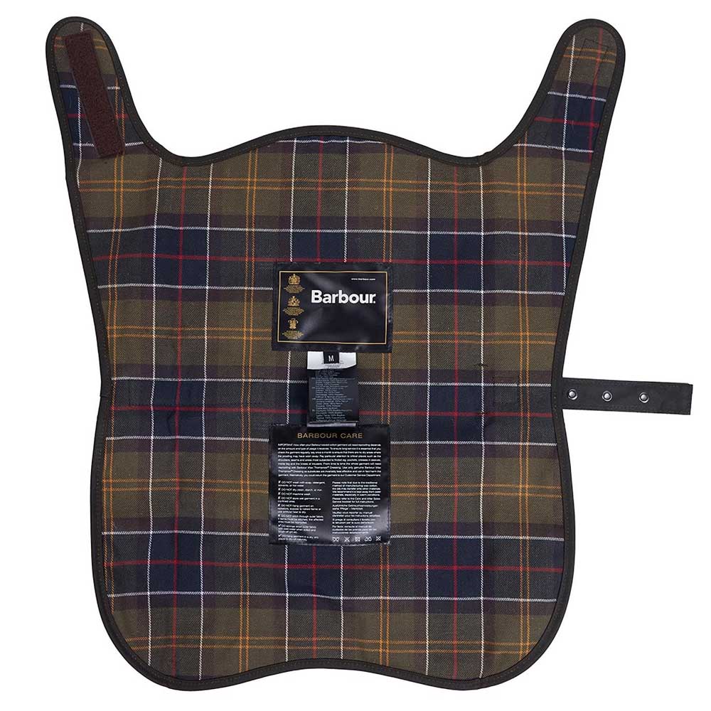 BARBOUR Matt Wax Dog Coat - Olive