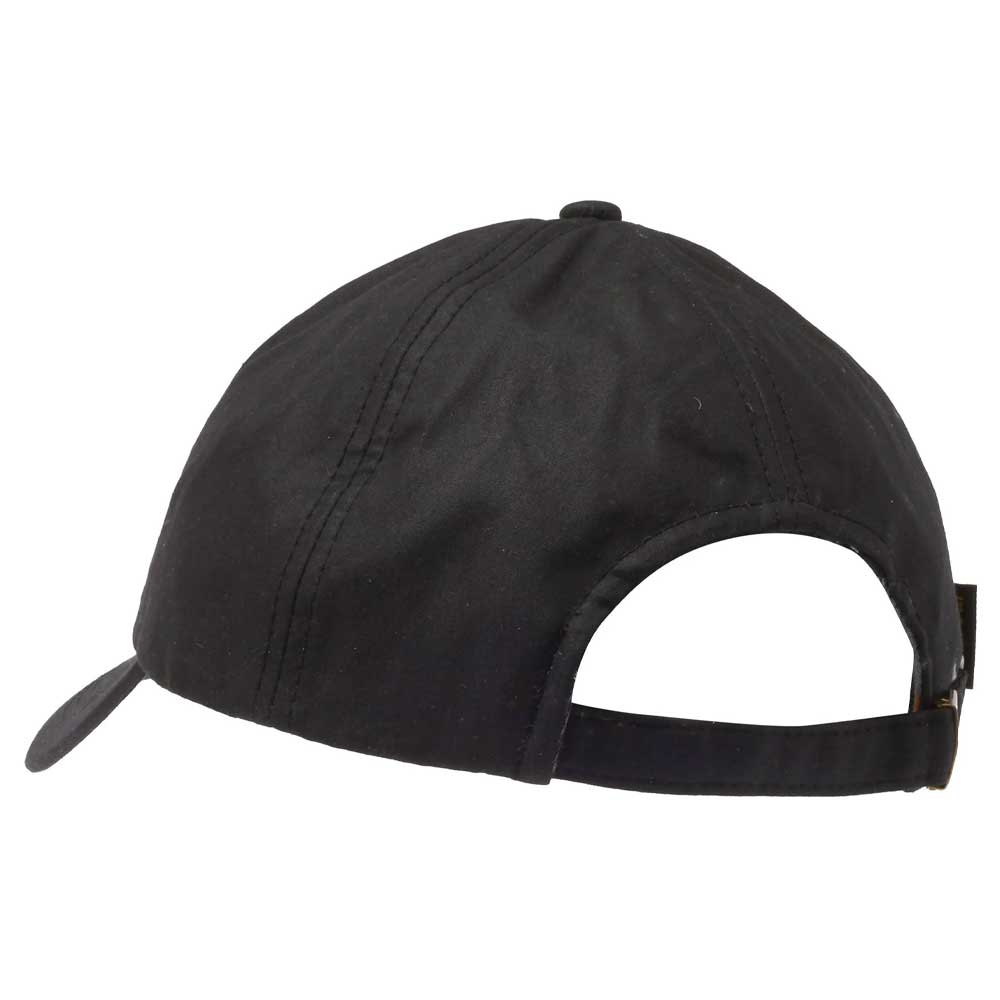 BARBOUR Cap - Waxed Sports - Black Barbour