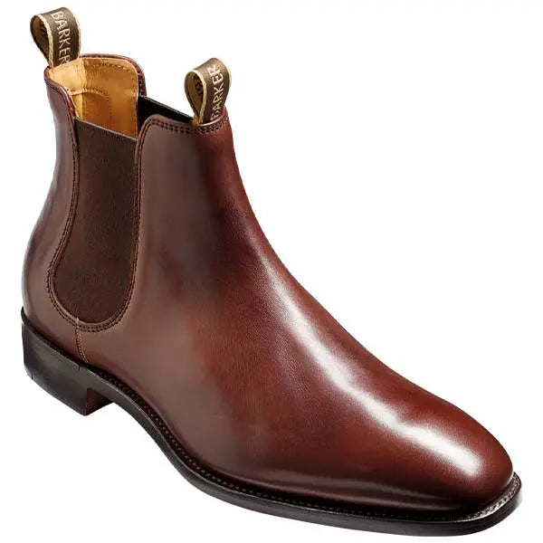 BARKER-Mansfield-Boots-–-Mens-Chelsea-–-Walnut-Calf